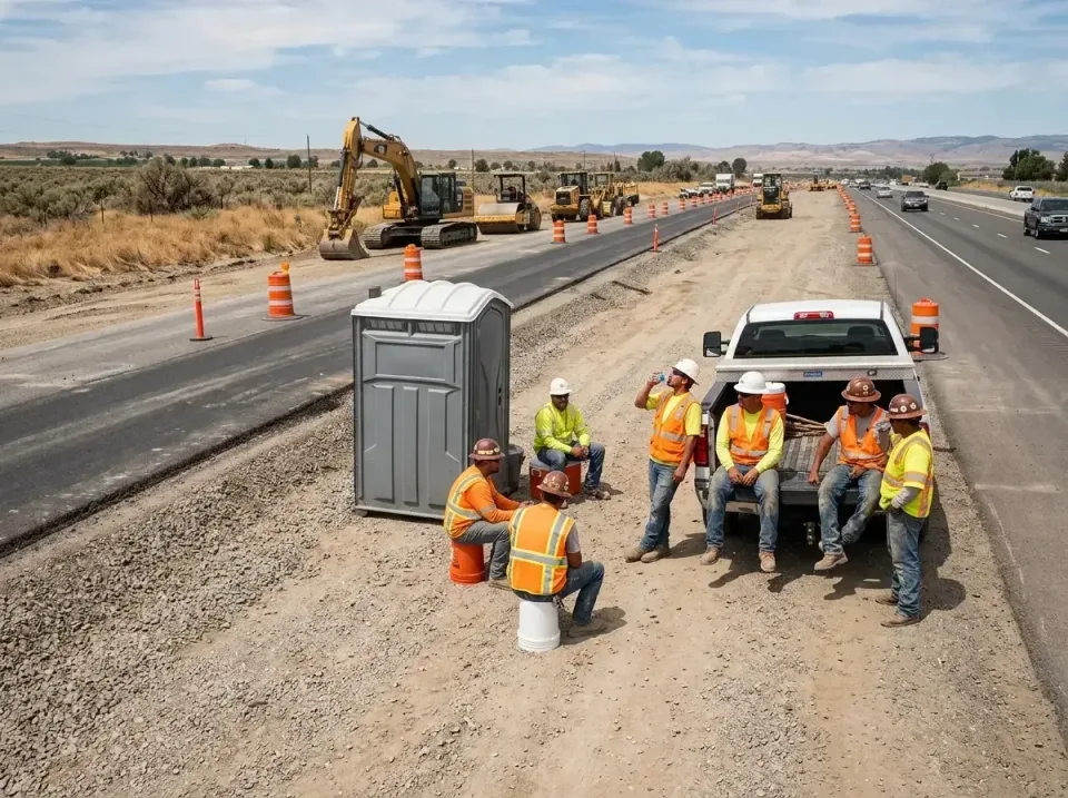 highway-road-construction-crew-007 — frequently asked questions, Porta Potty and Restroom Rentals in Sultan, WA